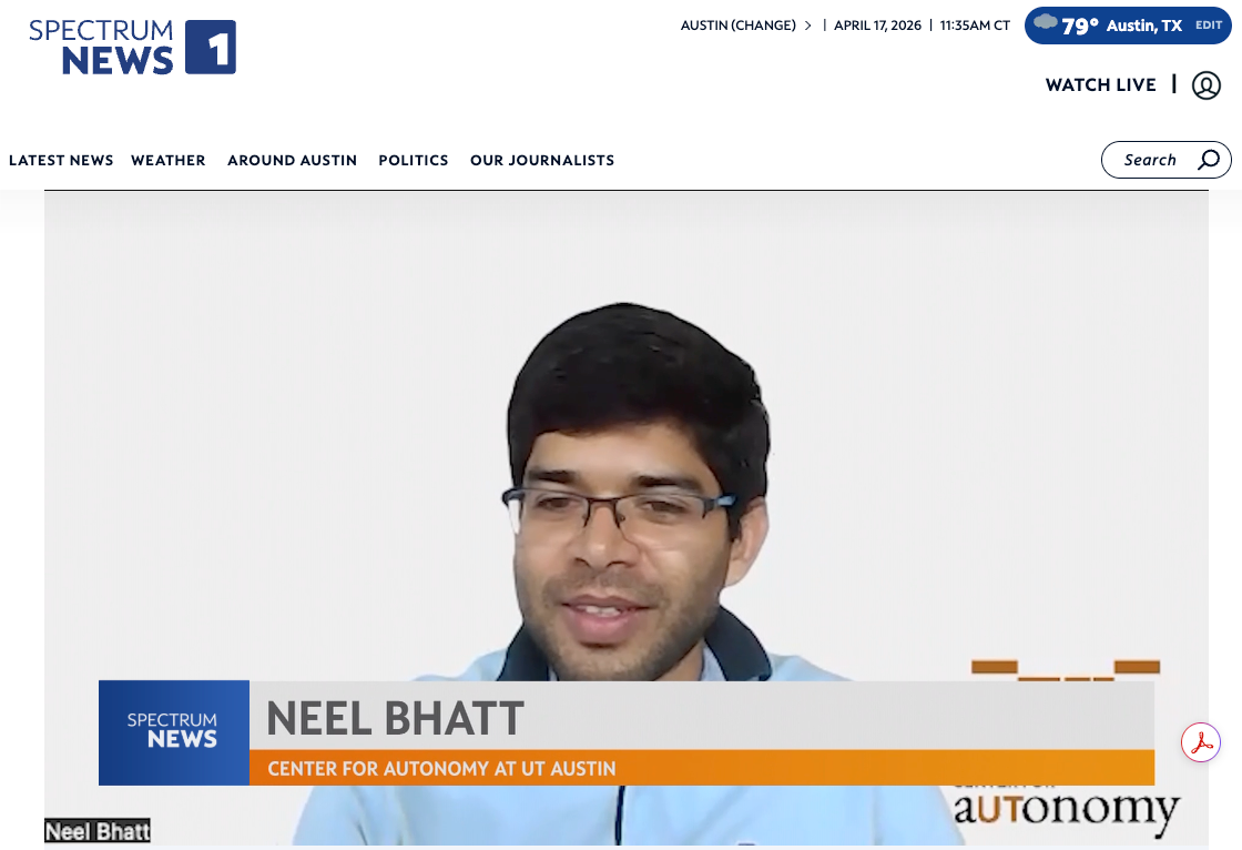 Spectrum News 1 interview screenshot